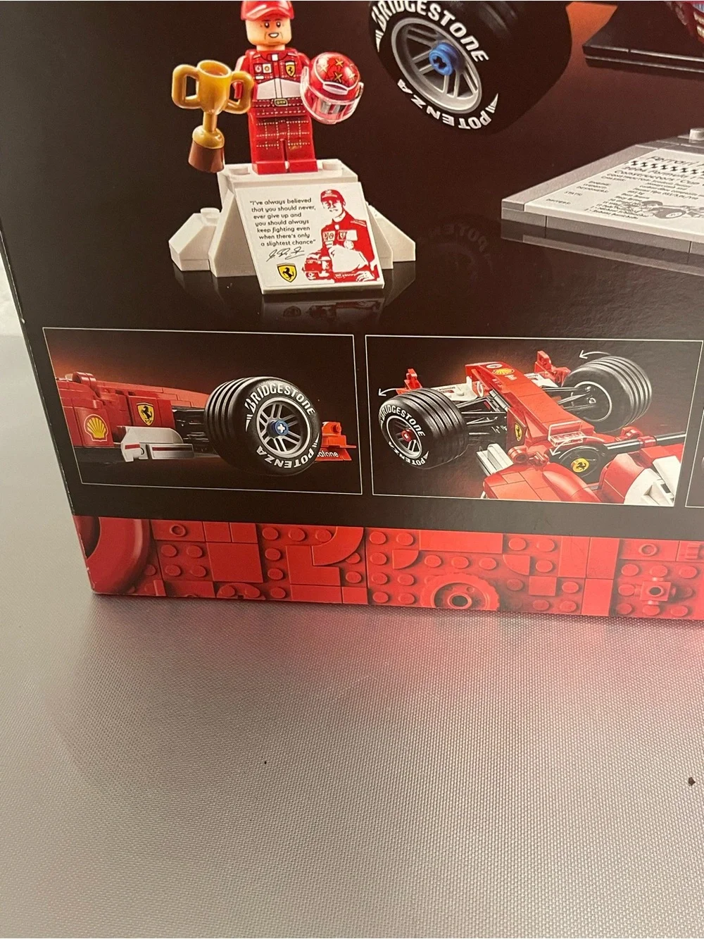 Lego Icons Ferrari F2004 & Michael Schumacher 11375 735Pcs 18+ NIP -Sealed